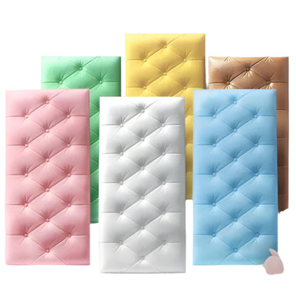 3D Self-Adhesive Foam Wall Stickers (9 colours available)