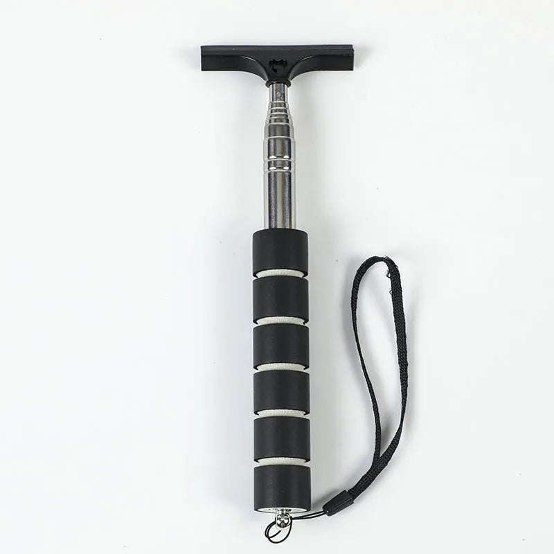 Telescopic Car Rearview Mirror Wiper – Extendable Window Cleaning Tool