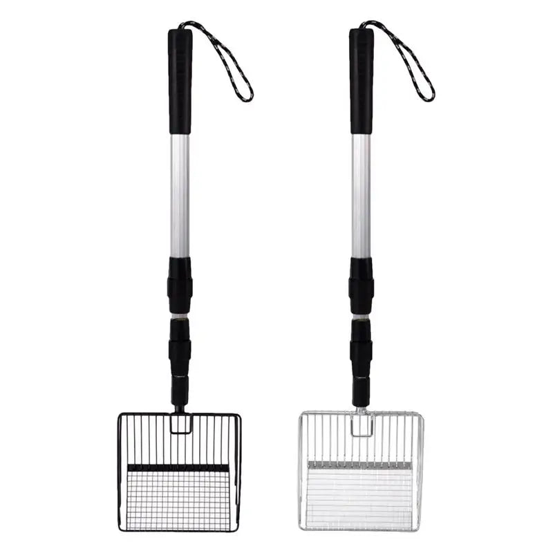 Extendable Chicken Coop Poop Scooper & Sifting Rake