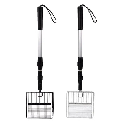 Extendable Chicken Coop Poop Scooper & Sifting Rake