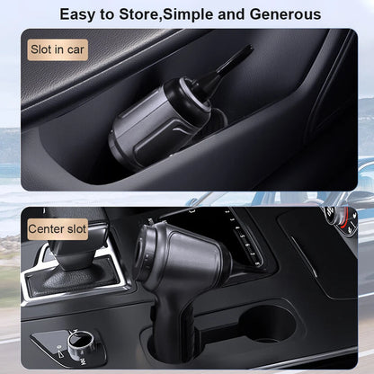 Portable Handheld Car Vacuum – Wireless High Suction Cleaner