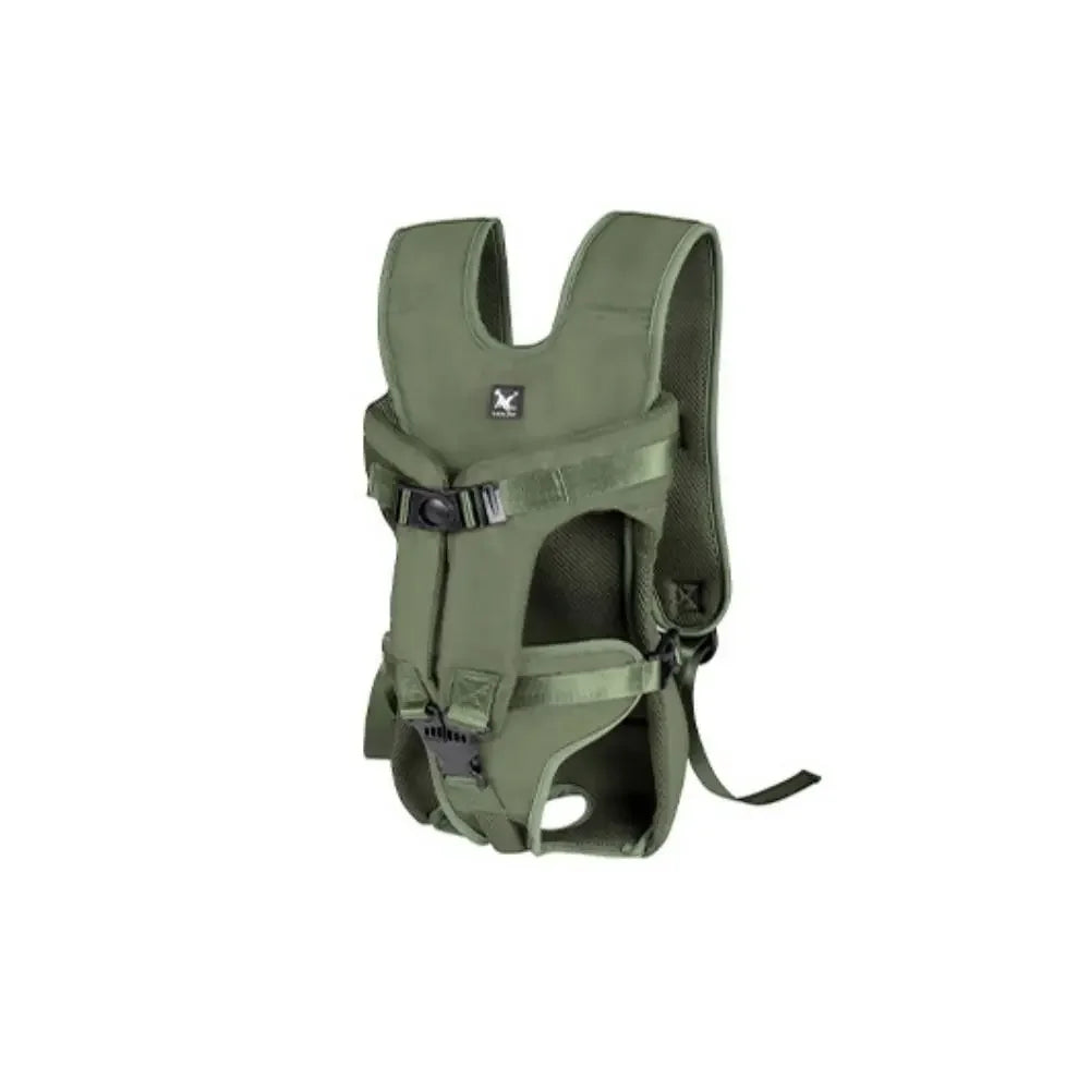 Hands-Free Front Dog & Cat Carrier Backpack – Adjustable Breathable Pet Travel Bag