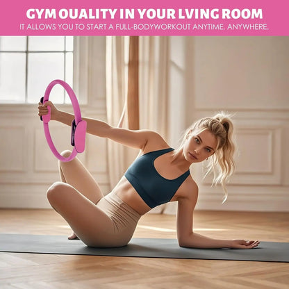 Pilates Ring & Ball Set – Full Body Home Workout Kit