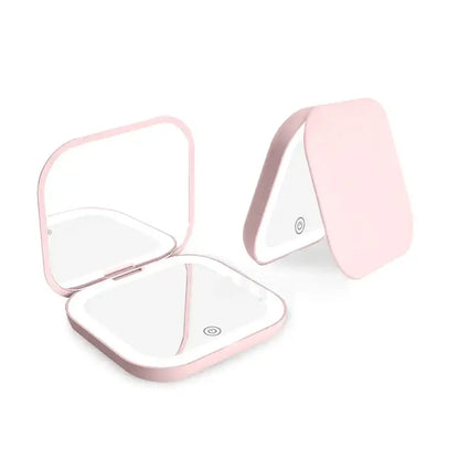 LED Compact Makeup Mirror