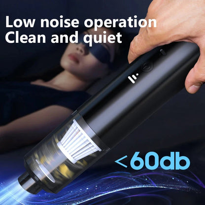 4-in-1 Handheld Car Vacuum & Air Blower – Wireless Portable