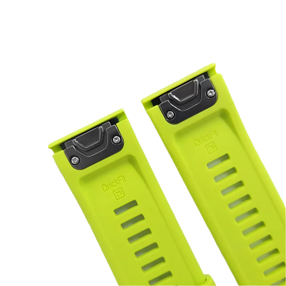 QuickFit Silicone Strap for the Garmin Flagship Models (2 sizes & 46 colours available)