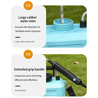Rechargeable Electric Garden Sprayer – 5L/8L Portable Pressure Spray Tank
