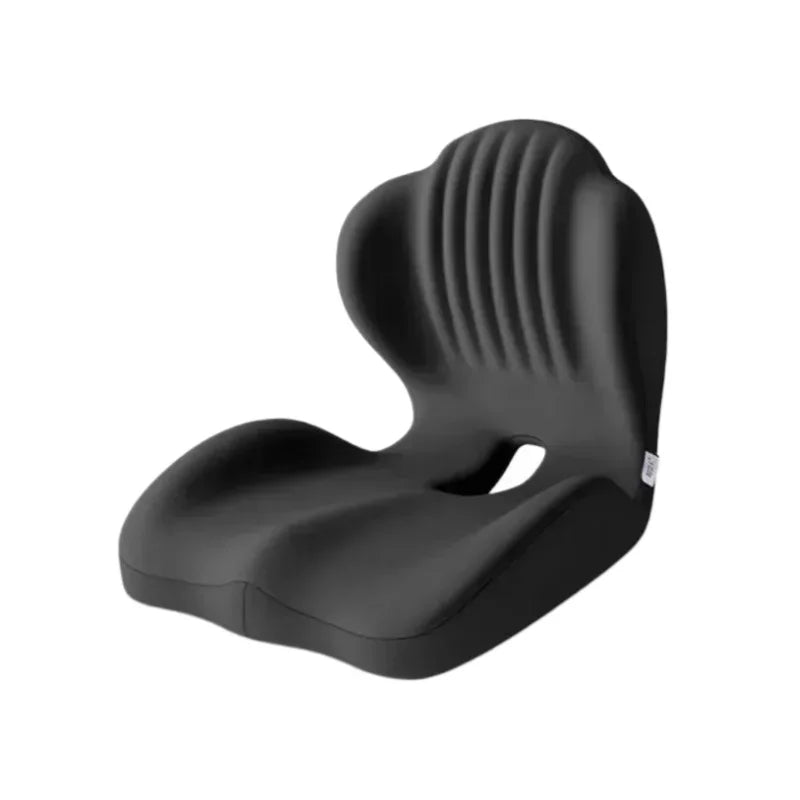Ergonomic Memory Foam Seat Cushion with Lumbar Back Support – Coccyx Comfort Chair Pad