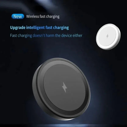 Magnetic Wireless Charger Pad – 30W Fast Charging Stand (MagSafe Compatible)