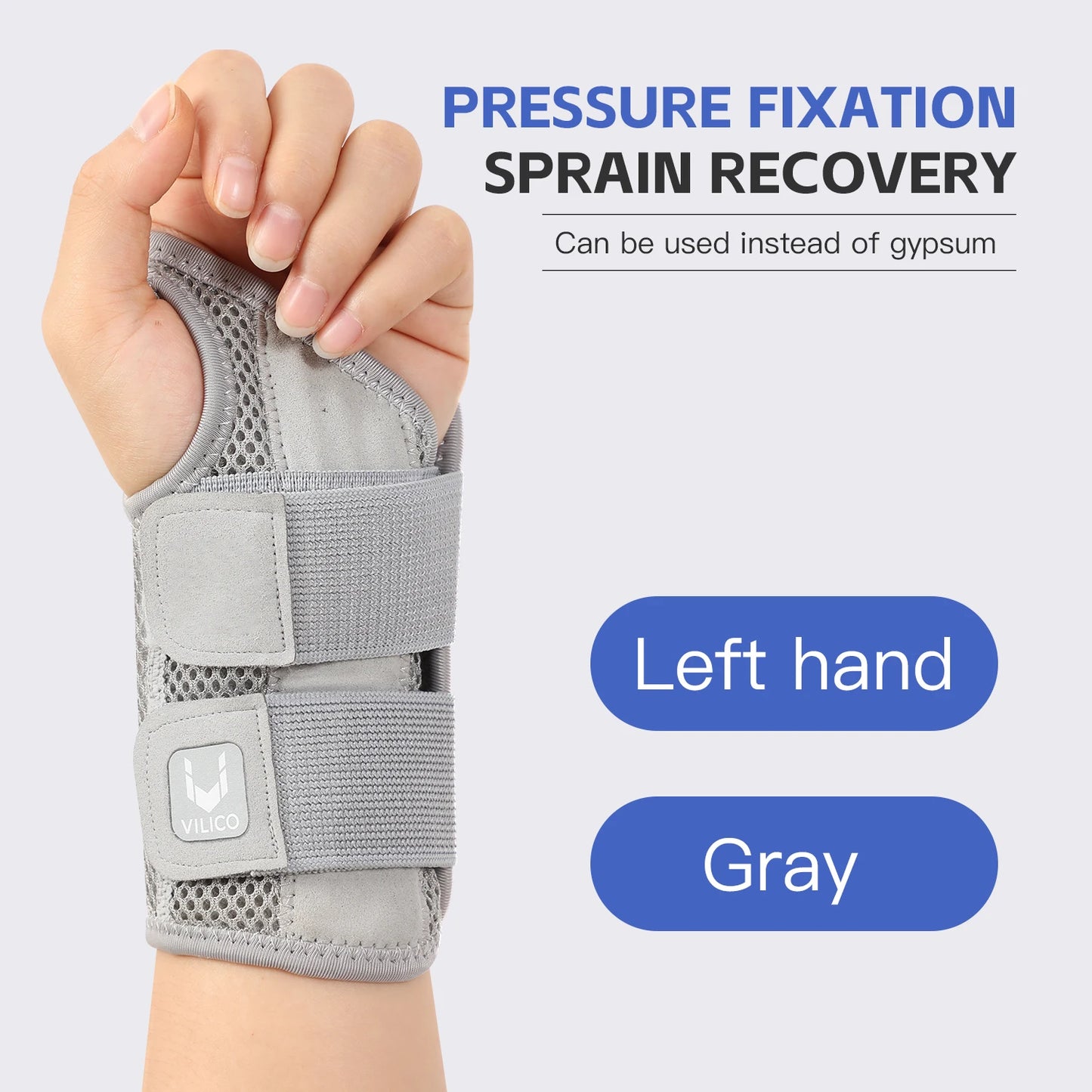 Wrist Support Brace – Adjustable Compression for Carpal Tunnel & Pain Relief