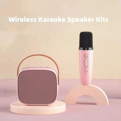 Portable Karaoke Machine with Wireless Microphones – Bluetooth Speaker & Home KTV System