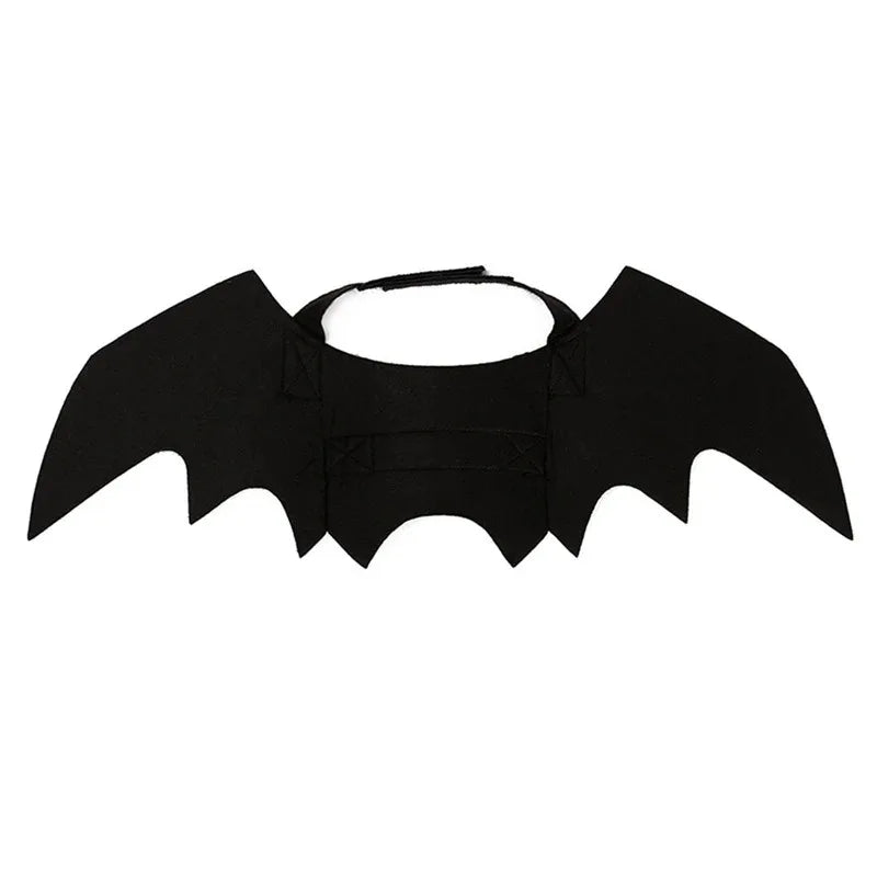 Halloween Bat Wings Pet Costume – Adjustable Cat & Dog Dress-Up Harness