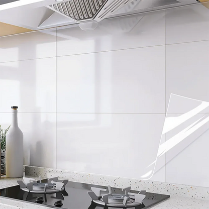 Transparent Kitchen Splashback Protector Film – Waterproof & Oil-Proof Wall Sticker