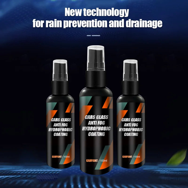 Rain Repellent Spray – Hydrophobic Car Glass Coating