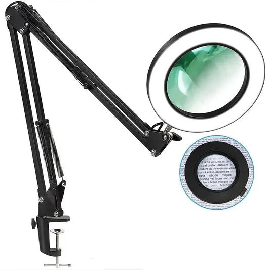 72LED 8X/10X USB Magnifying Glass with 3 Colours Light (10 different variants available)
