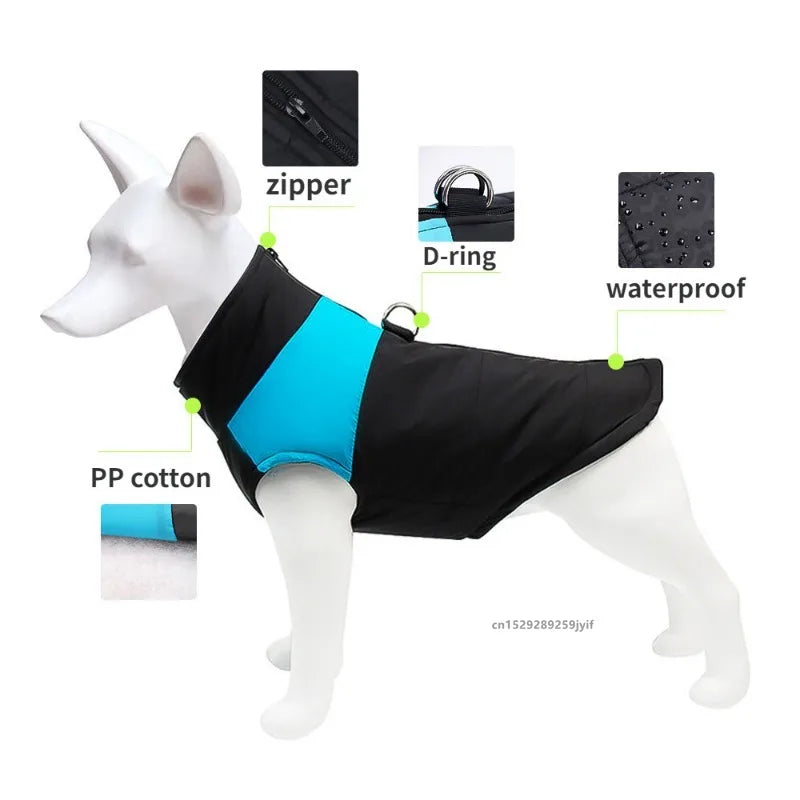Water Resistant Dog Puffer Vest