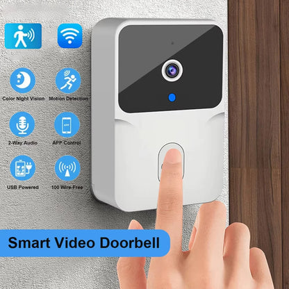 WiFi Video Doorbell – Wireless Smart Doorbell with Two-Way Audio