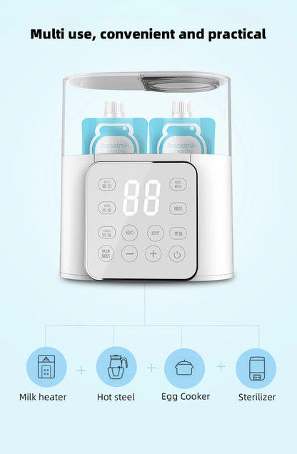 Baby Bottle Warmer & Steriliser – Fast Heating with Precise Temperature Control