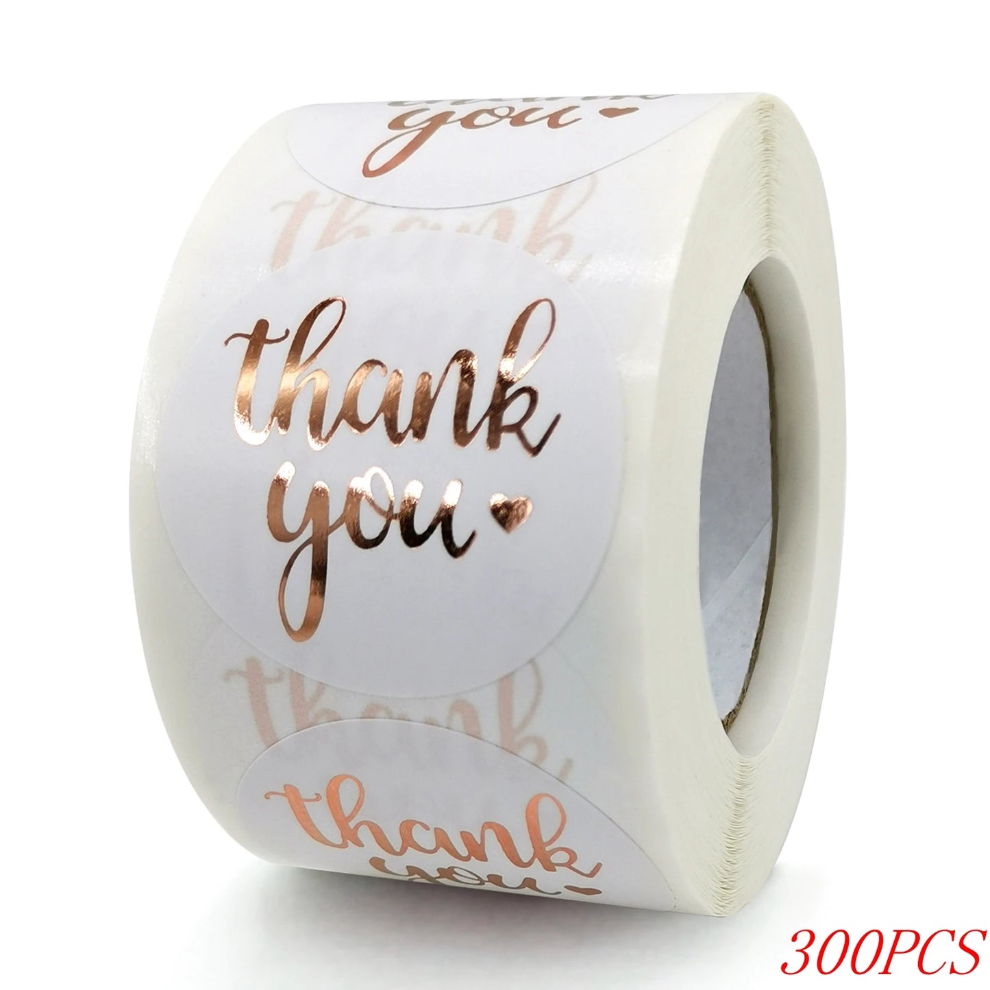 Thank You Stickers – Round Packaging & Gift Sealing Labels