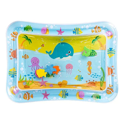 Baby Water Play Mat – Inflatable Tummy Time Activity Mat