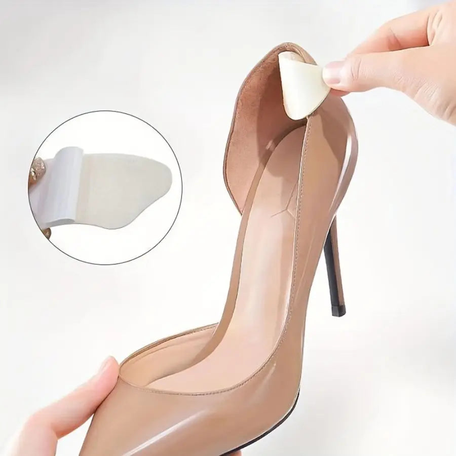 8-Pack Self-Adhesive Heel Pads – Shoe Inserts for Improved Fit & Comfort