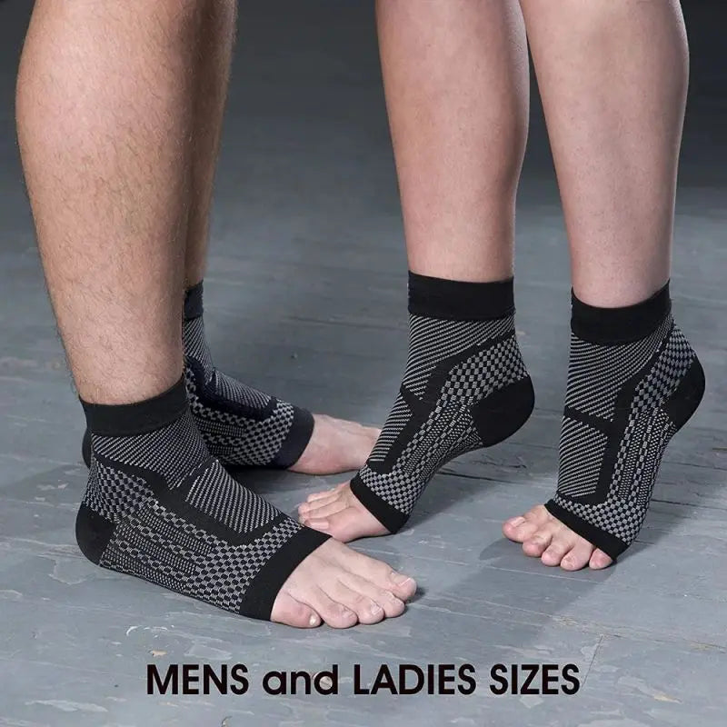 Compression Ankle Support Sleeves – 1 Pair for Sport, Exercise & Everyday Support