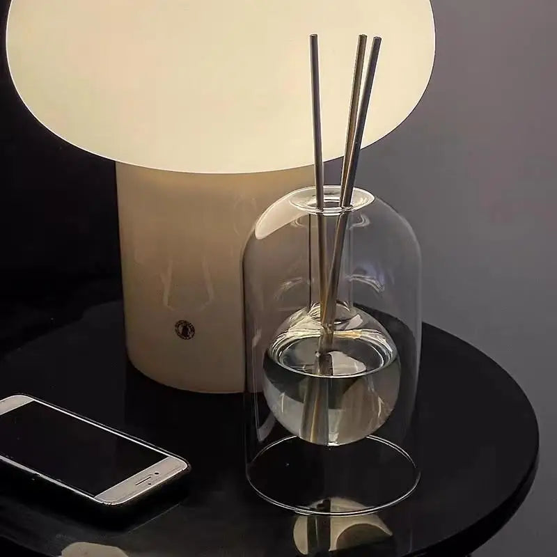 Glass Reed Diffuser Bottle – Decorative Aromatherapy Vase