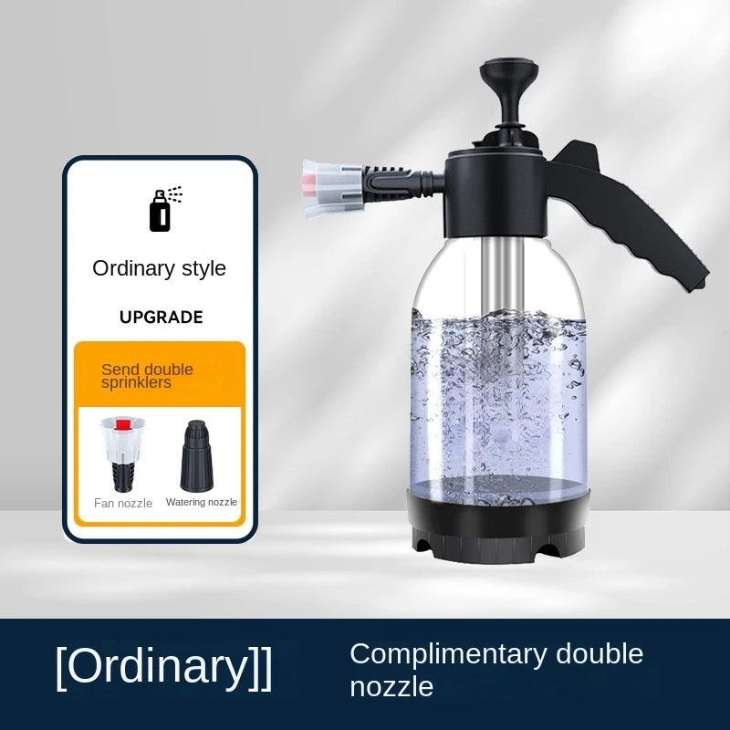 2L Hand Pump Foam Sprayer – Portable Foam Cannon for Car Washing & Cleaning