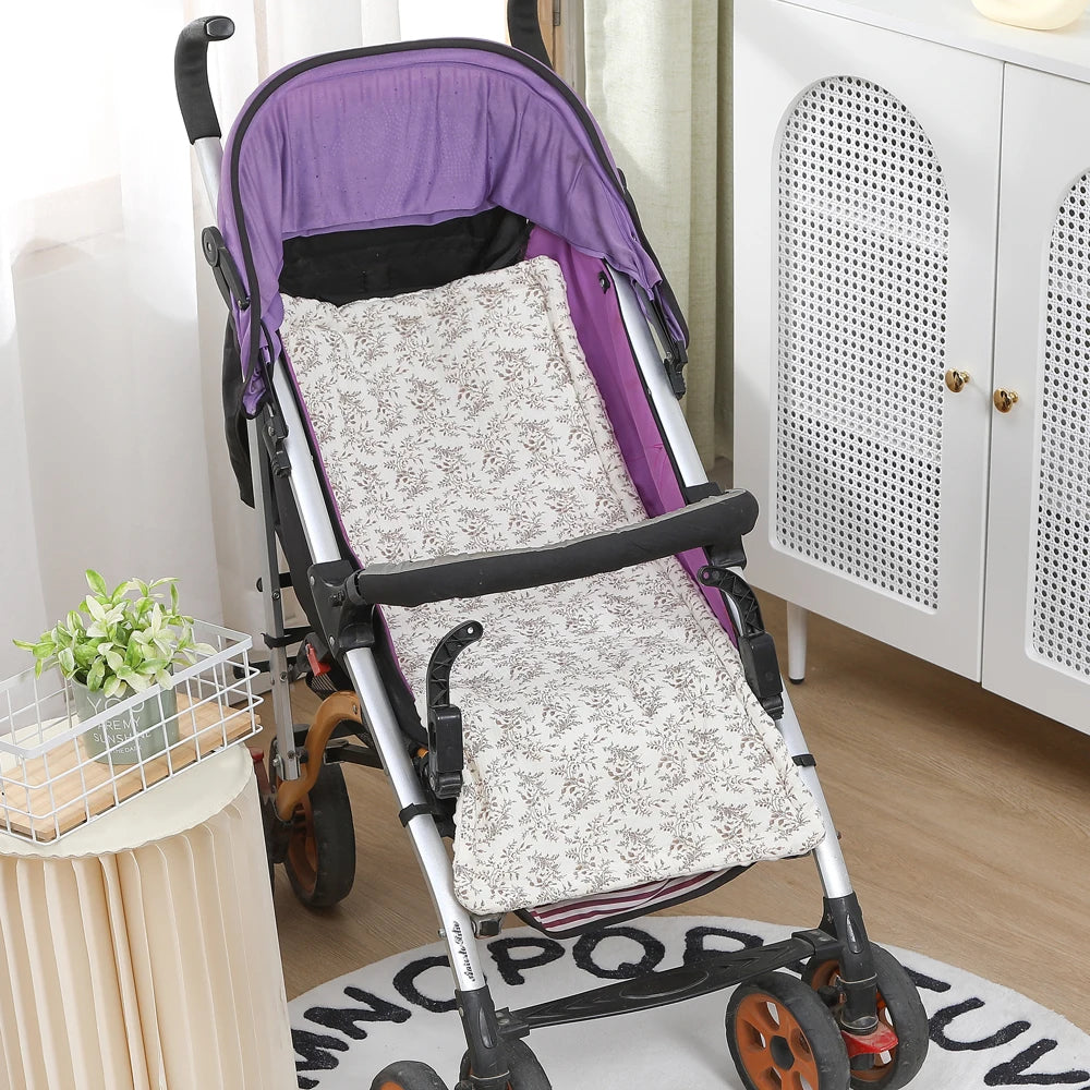 Baby Stroller Seat Cushion – Soft Breathable Pushchair Mattress Pad