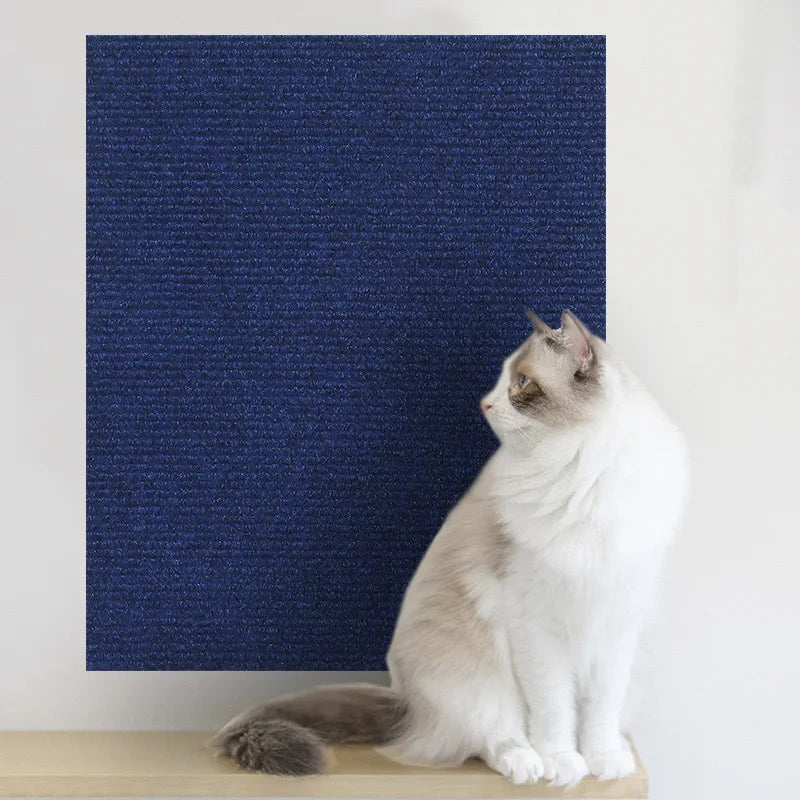 Self-Adhesive Cat Scratching Mat – Trimmable Furniture & Wall Protector