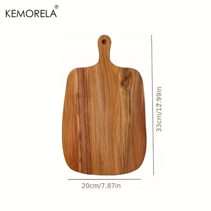 Wooden Serving Board – Durable Cutting Board for Bread, Cheese & Fruit