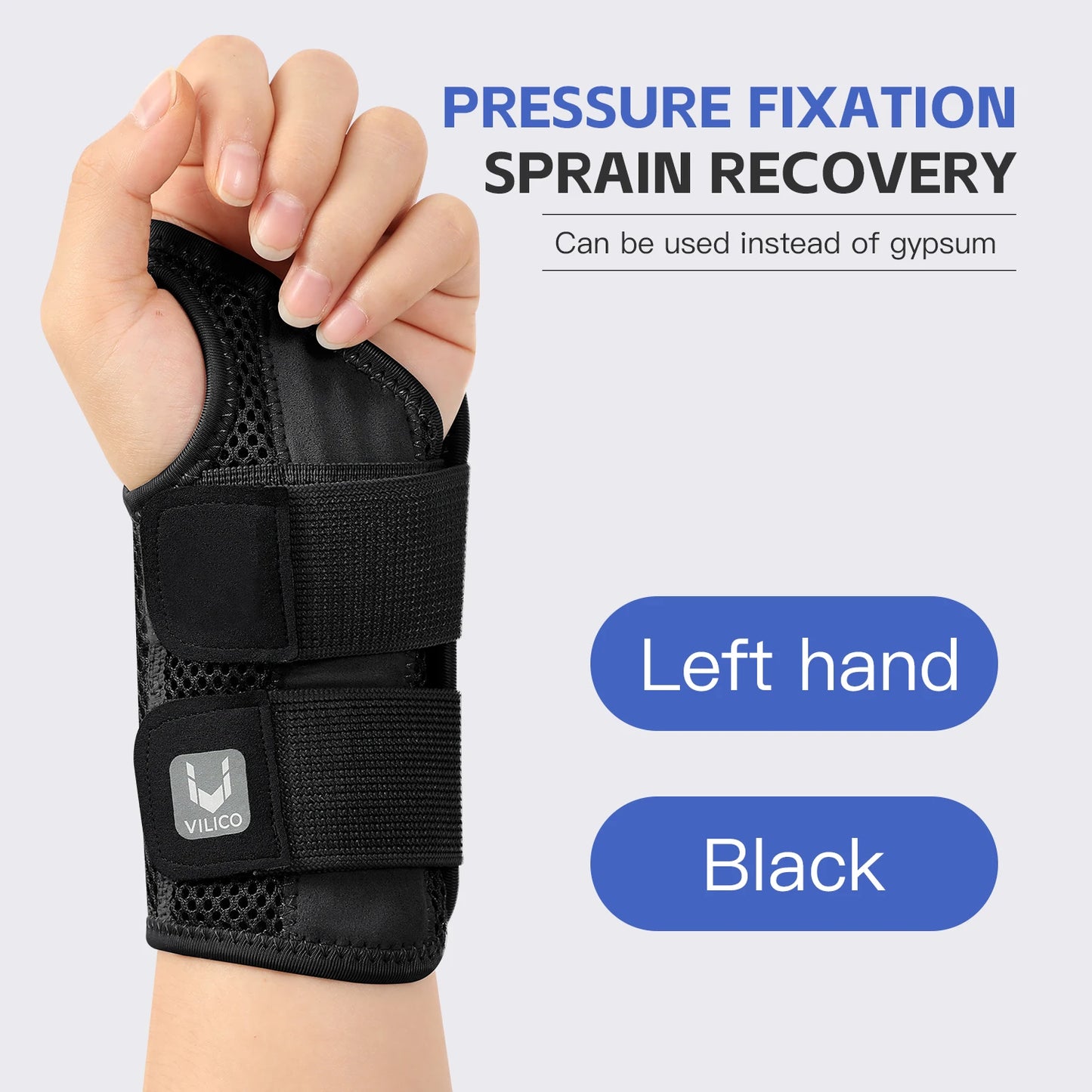 Wrist Support Brace – Adjustable Compression for Carpal Tunnel & Pain Relief