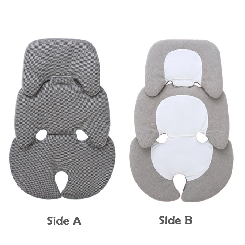 Universal Reversible Baby Stroller Seat Pad – Soft Double-Sided Pram & Car Seat Cushion