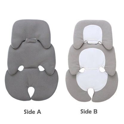 Universal Reversible Baby Stroller Seat Pad – Soft Double-Sided Pram & Car Seat Cushion