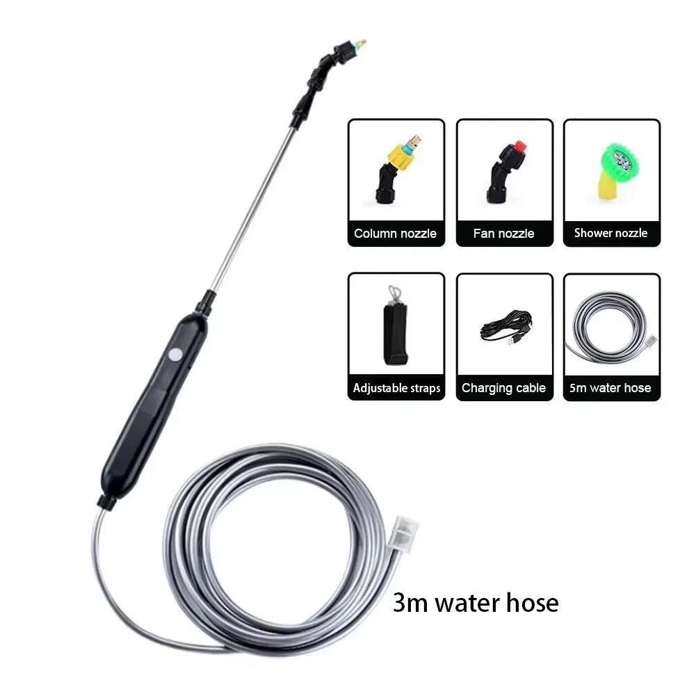 Rechargeable Electric Garden Sprayer – 5L/8L Portable Pressure Spray Tank
