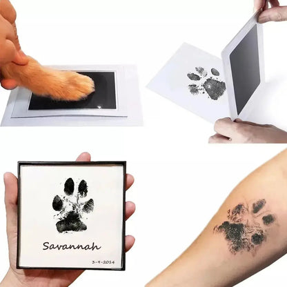 Pet Paw Print Inkless Kit – Clean Touch Keepsake Pad