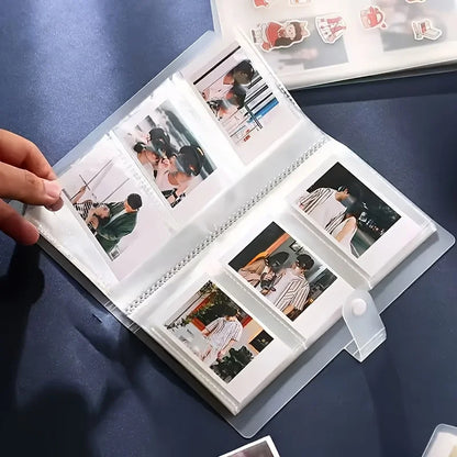 240-Pocket Mini Photo & Collectible Card Album – 3-Inch Storage Organiser