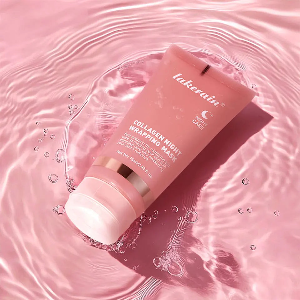 Korean Collagen Overnight Peel-Off Mask – Hydrating & Firming Skin Treatment