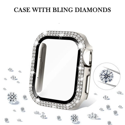 Sparkle Protective Case for the Apple Watch 7, 8 & 9 (41mm) Series