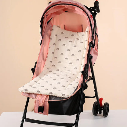 Baby Stroller Seat Cushion – Soft Breathable Pushchair Mattress Pad