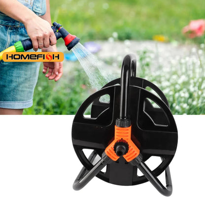 Portable Garden Hose Reel – Single-Arm Manual Hose Storage & Winding Rack