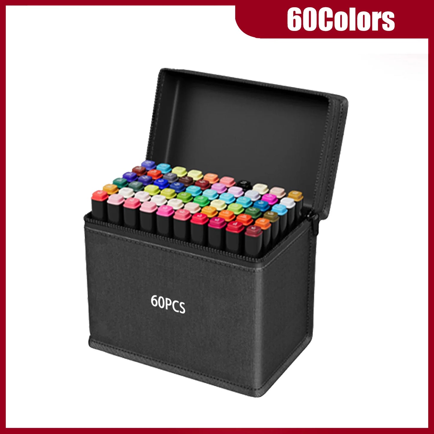 Dual Tip Alcohol Markers – Permanent Art & Illustration Marker Set (24–262 Colours)