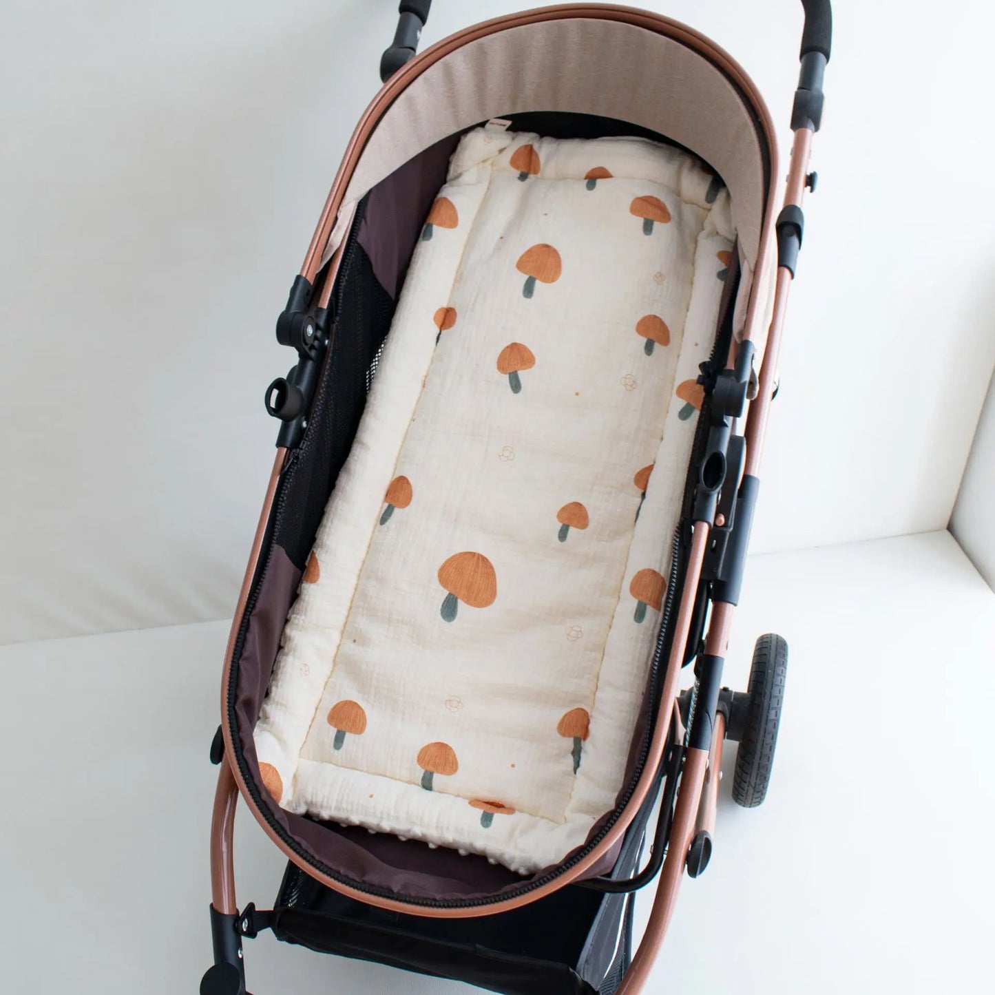 Baby Stroller Seat Cushion – Soft Breathable Pushchair Mattress Pad