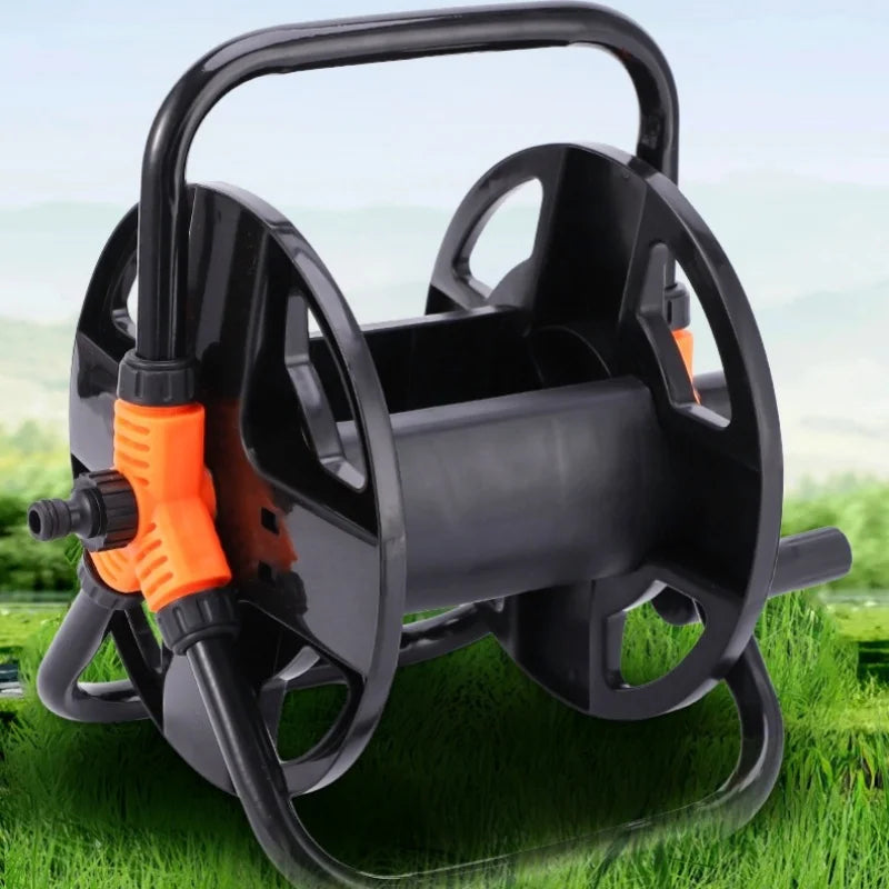 Portable Garden Hose Reel – Single-Arm Manual Hose Storage & Winding Rack