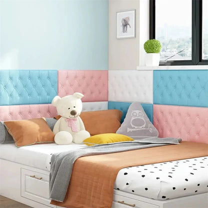 3D Self-Adhesive Foam Wall Stickers (9 colours available)