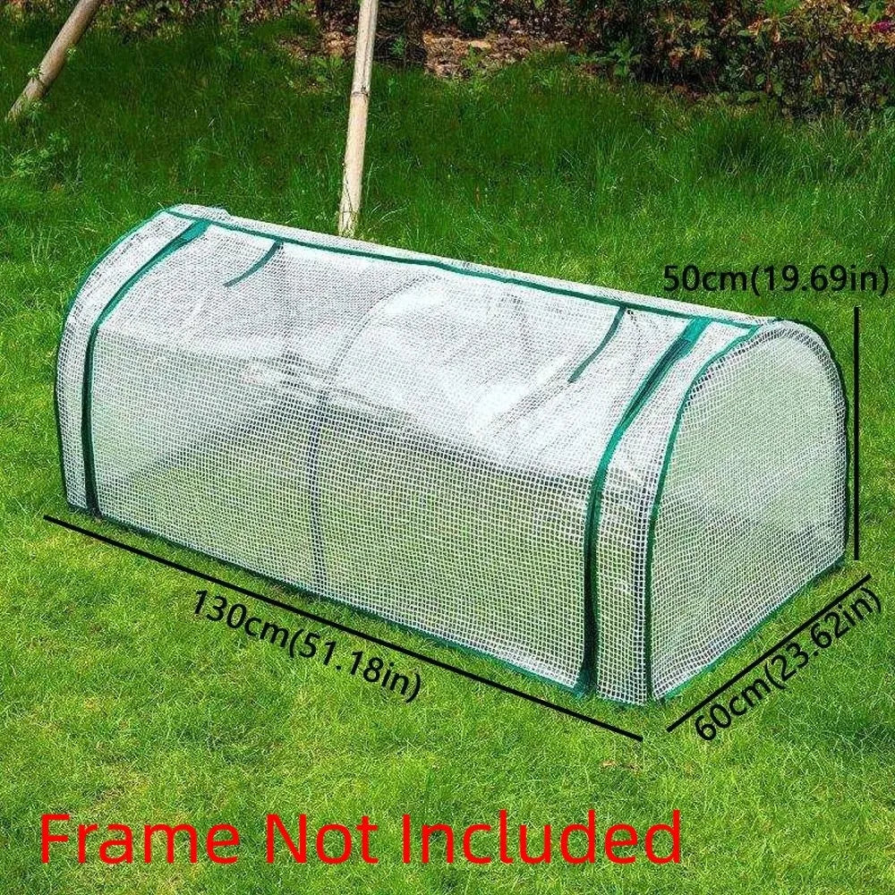 Mini Plant Greenhouse Cover – Waterproof Outdoor Grow Tent 130 × 60 × 50cm