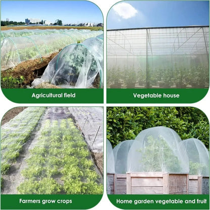 60 Mesh Garden Insect Netting – Protective Plant & Vegetable Cover