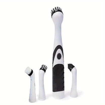Electric Cleaning Brush Set – 4-in-1 Multi-Surface Power Scrubber