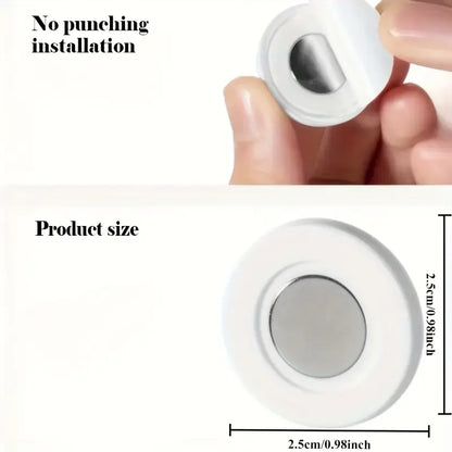 Magnetic Remote Control Holder (3PCS) – No-Drill Wall Mount Organiser