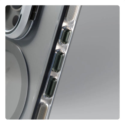 iPhone MagSafe Clear Bumper Case – Shockproof with Stand & Lens Protection